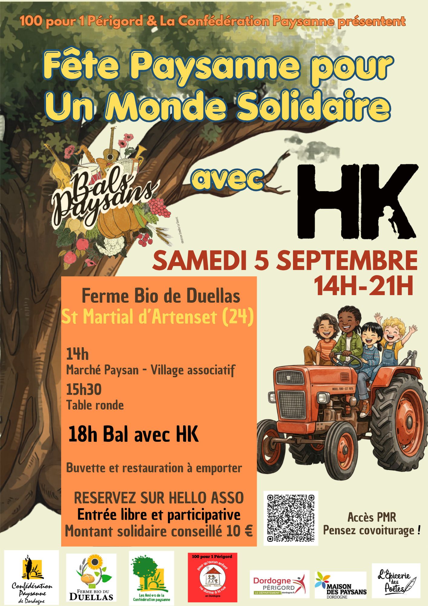 05 septembre 2026 - Bal paysan avec HK à Saint Martial d'Artenset (24)