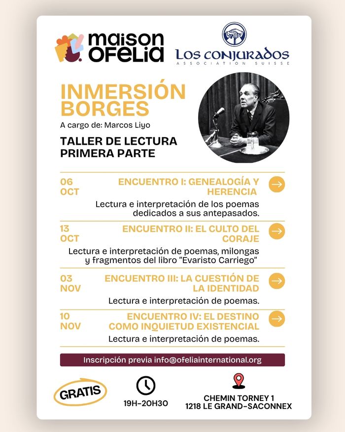 Taller de inmersión en Borges - Encuentro II: El culto del coraje