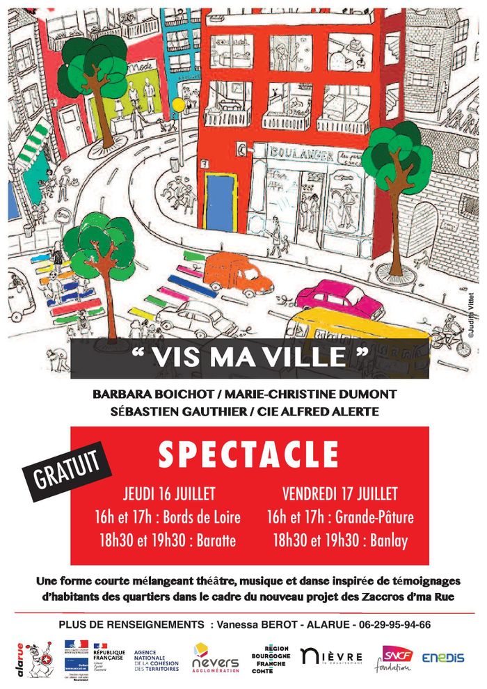 Spectacle gratuit dans les quartiers de Nevers
