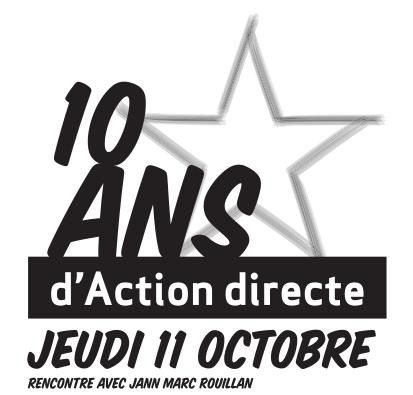 (témoignage-rencontre) Dix ans d’Action directe - Un témoignage, 1977-1987