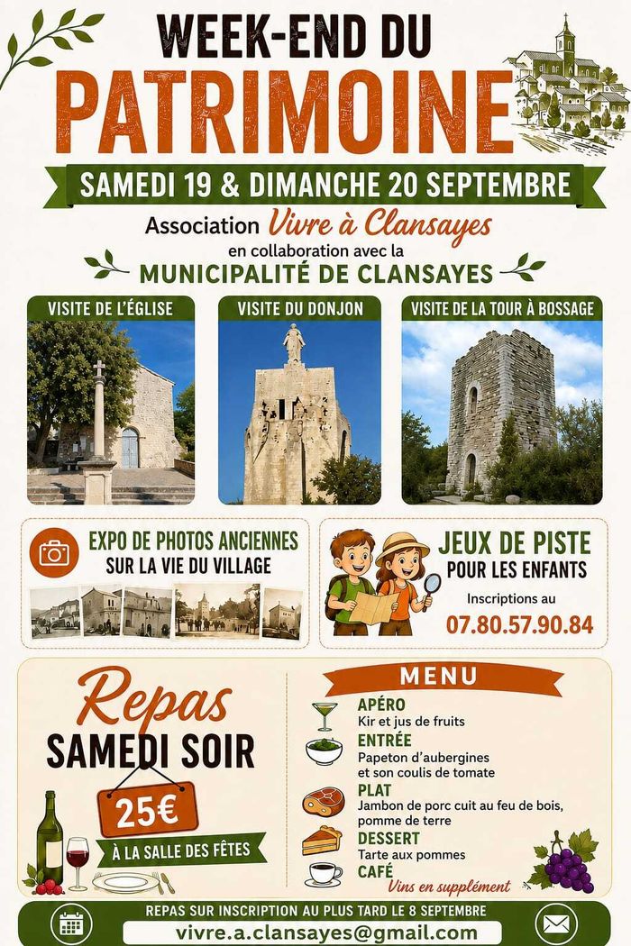 Visite de l'église et du donjon