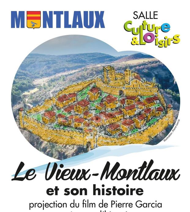 projection film le vieux Montlaux et son histoire,