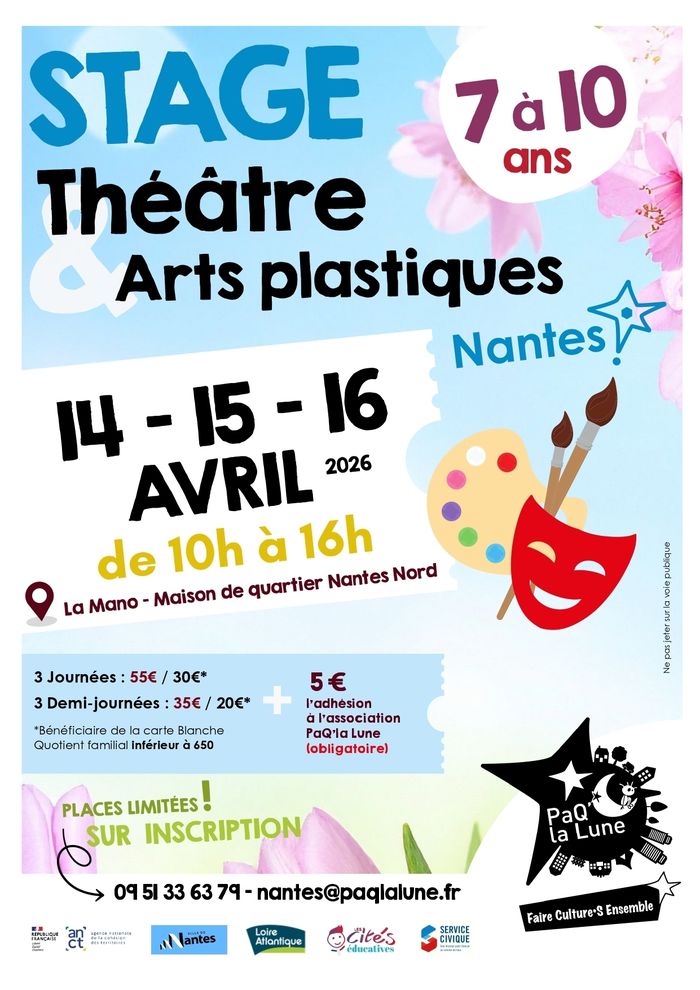 Stage Théâtre et/ou arts plastiques