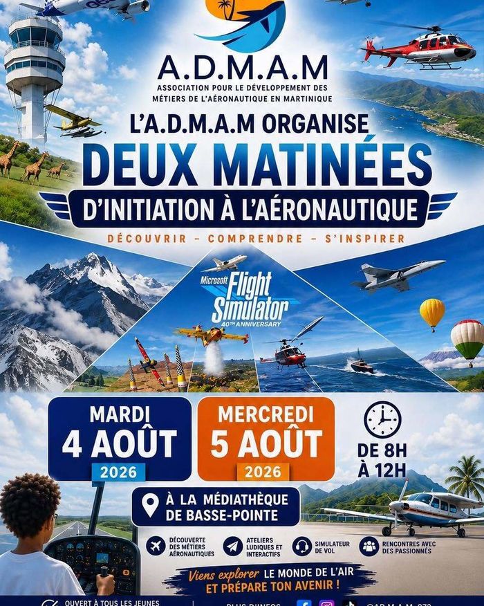 DEUX MATINÉES D’INITIATION À L’AÉRONAUTIQUE "Découvrir - Comprendre - S' Inspirer"