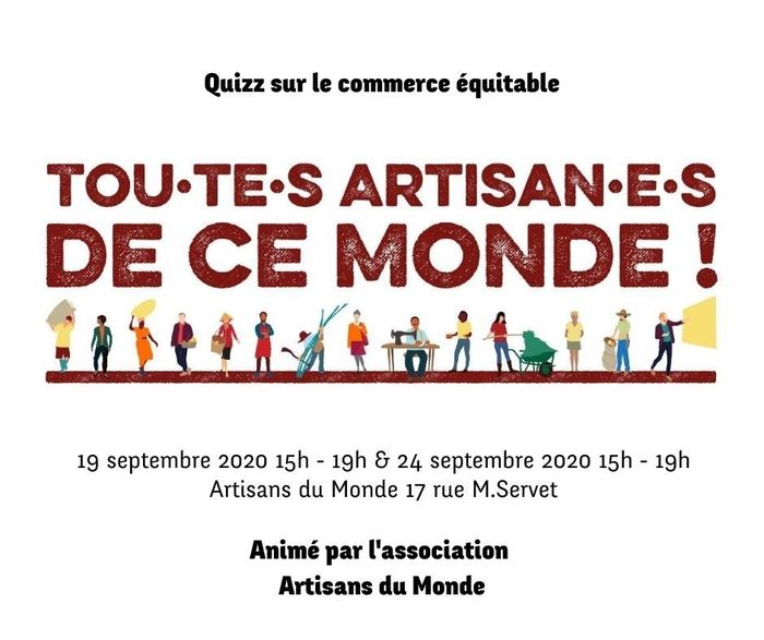 (atelier-jeu) Quizz sur le commerce équitable dans le cadre de la Fête des Possibles du CTC42