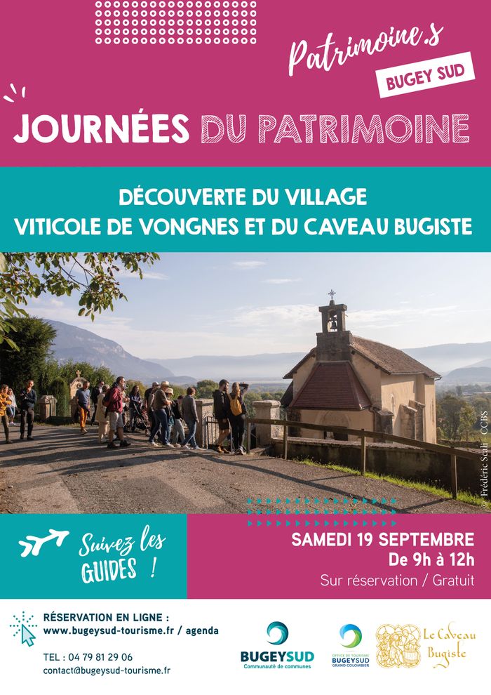Découverte du village viticole de Vongnes