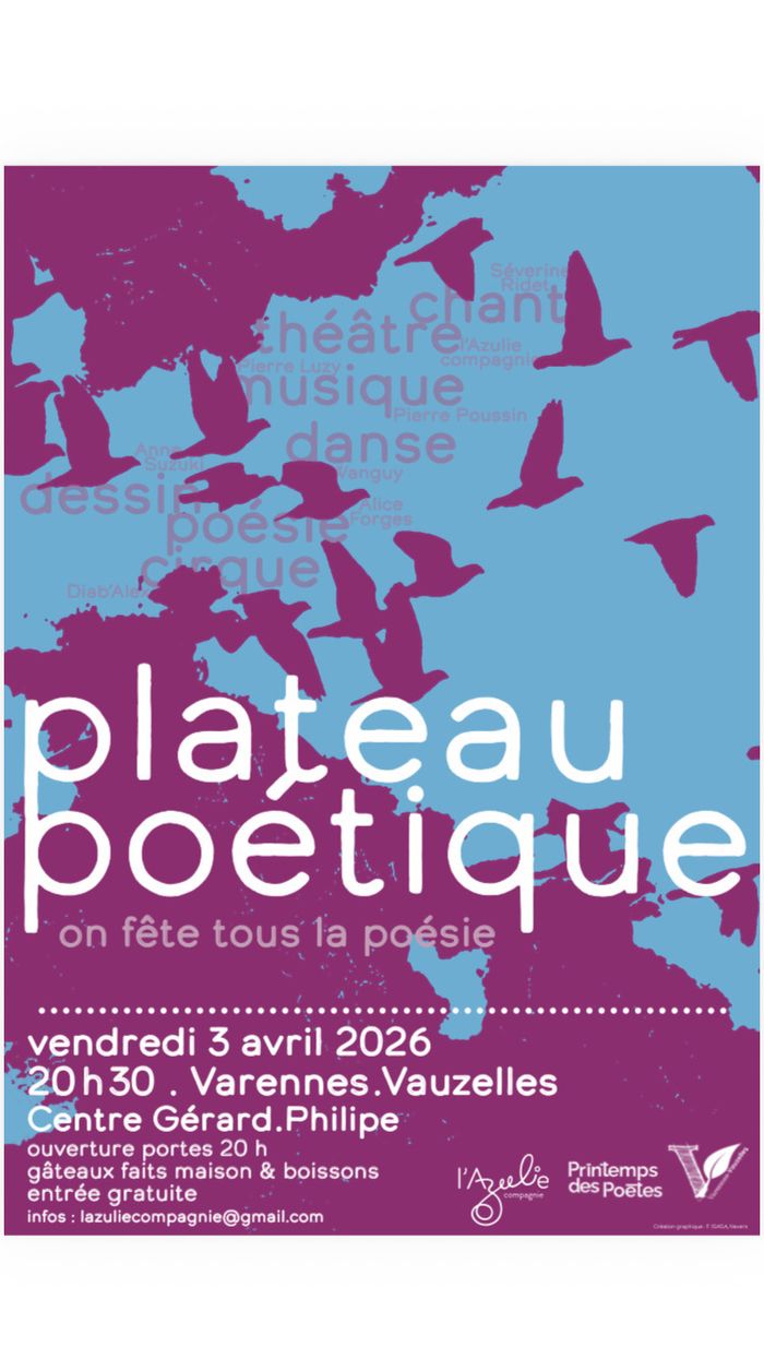 Plateau poétique – une soirée au cœur du Printemps des Poètes 🌸