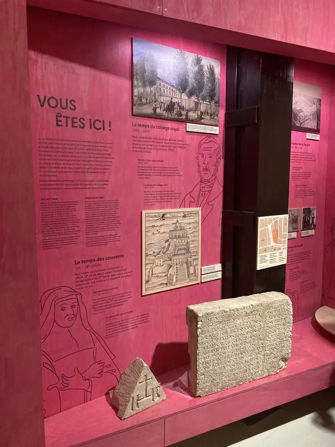 Visite : La pierre de fondation du couvent des Visitandines