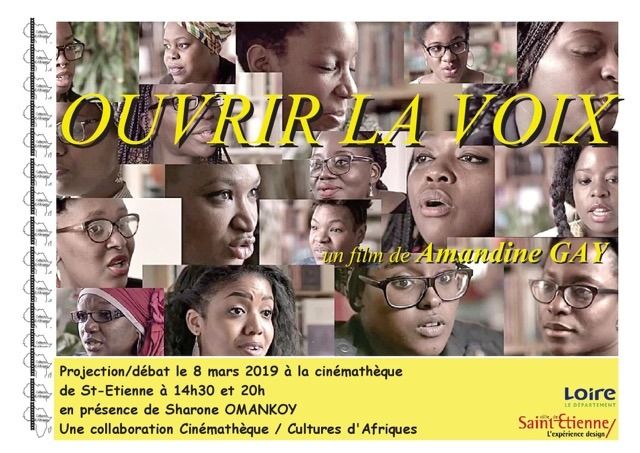 (ciné-débat) OUVRIR LA VOIX avec Sharone OMANKOY