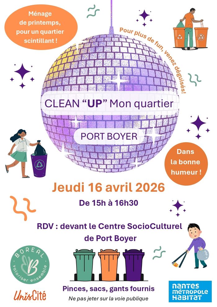Clean Up au Port Boyer