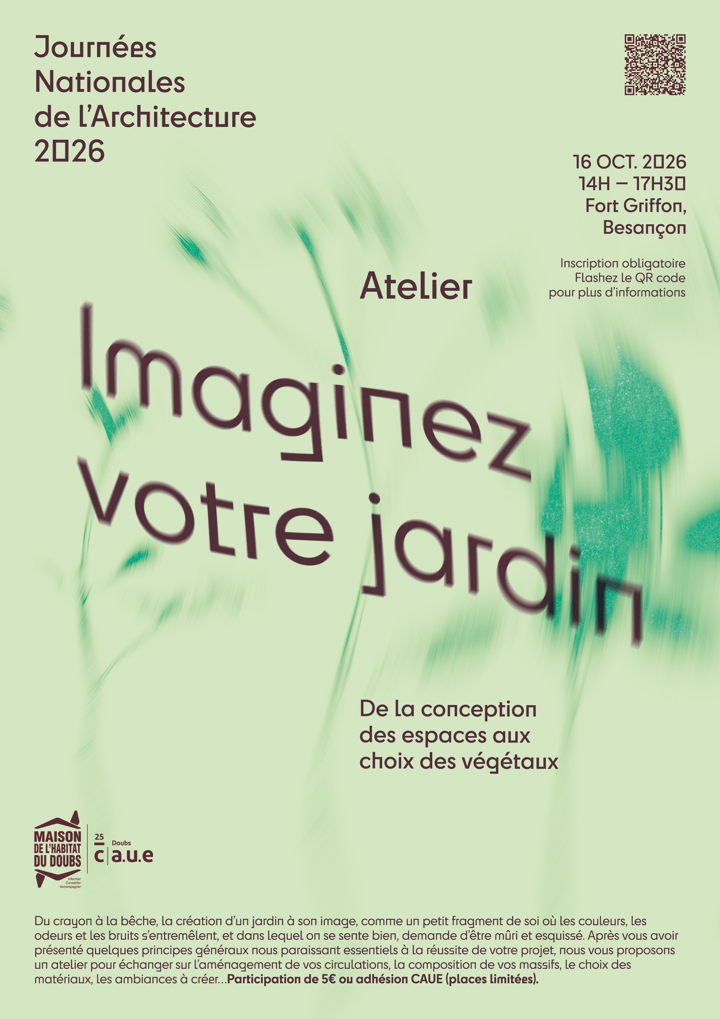 Atelier : Imaginez votre jardin : de la conception des espaces au choix des végétaux