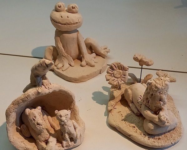 STAGE SCULPTURE TERRE pour enfants - samedi 17 octobre 9h30/11h30