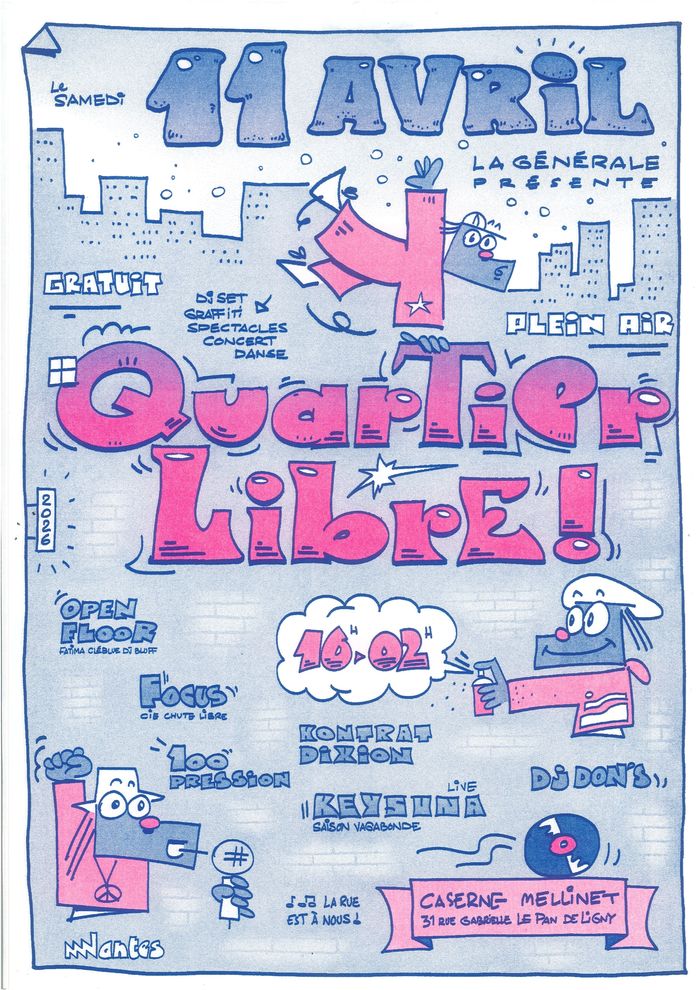 Quartier Libre fait son entrée à la Caserne Mellinet !