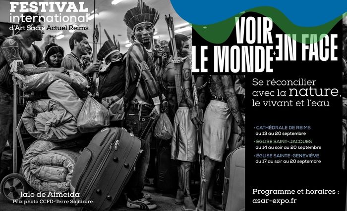 Visite guidée de l'exposition sur le thème « Se réconcilier avec la nature, le vivant et l’eau »