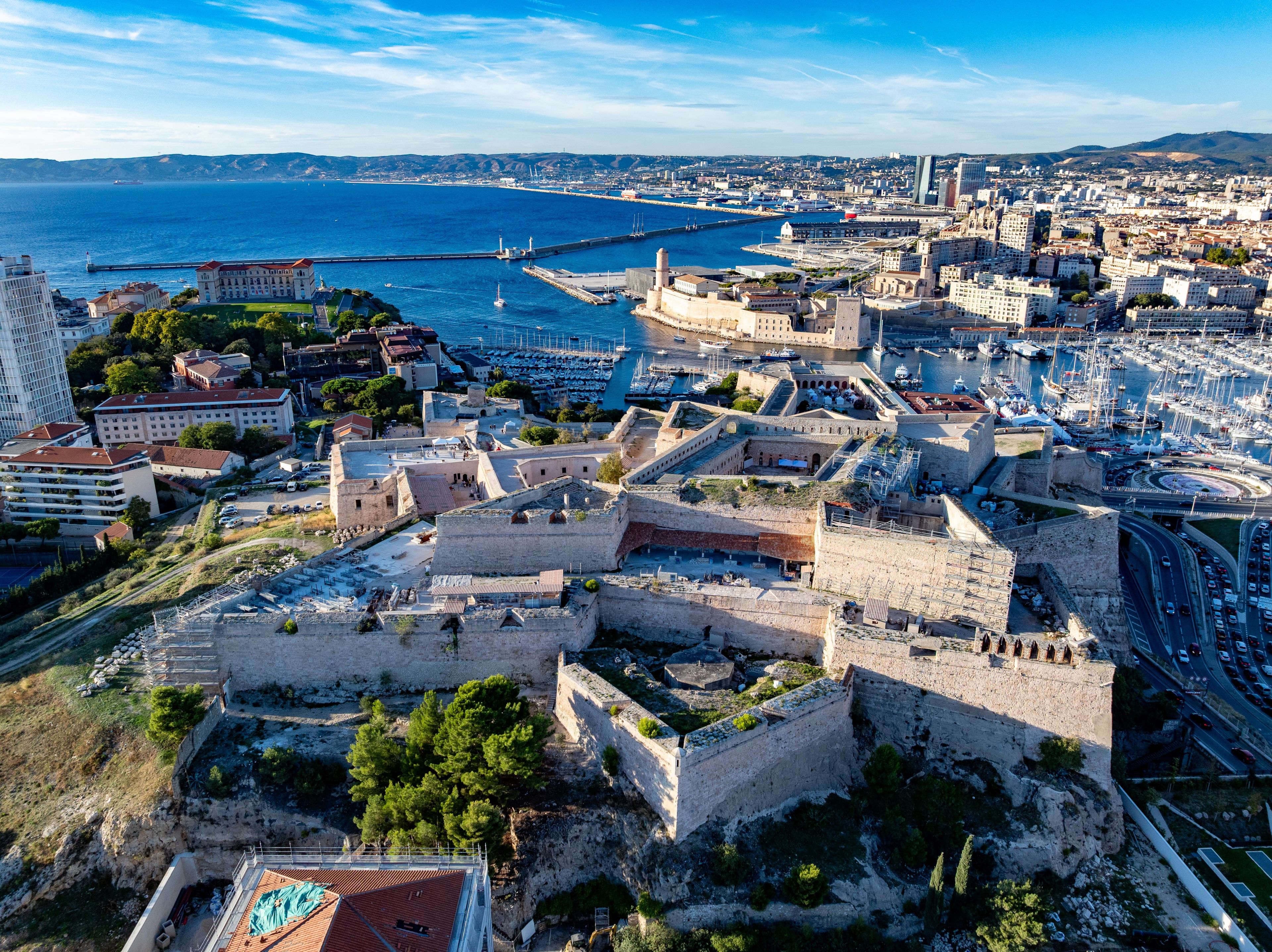 Patrimoine réinventé à la Citadelle de Marseille
