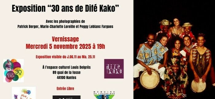 Exposition 30 ans de la Compagnie Difé Kako