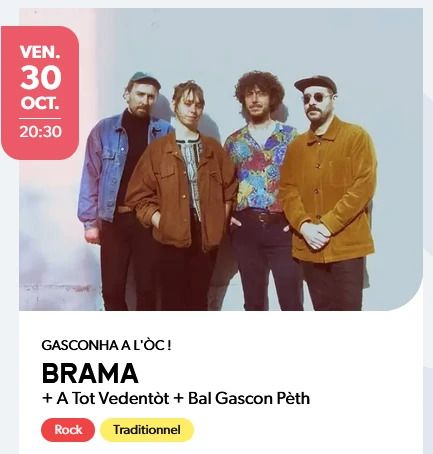 Concert BRAMA + PèTH + A Tot Vedentòt