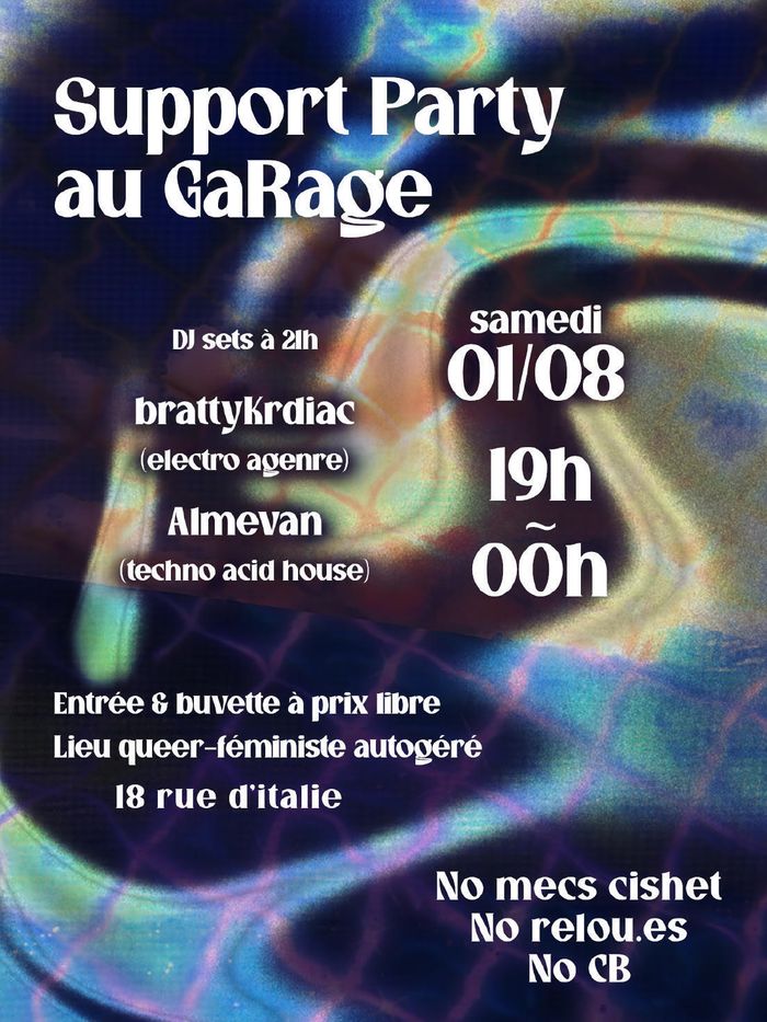 Garage Support Party !!