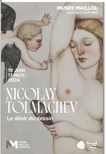 Vernissage de l'Exposition Mykola Tolmachev, le désir du dessin