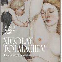 Vernissage de l'Exposition Mykola Tolmachev, le désir du dessin