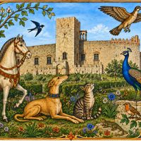 Bêtes de palais : les animaux du Palais des rois de Majorque, à travers les siècles
