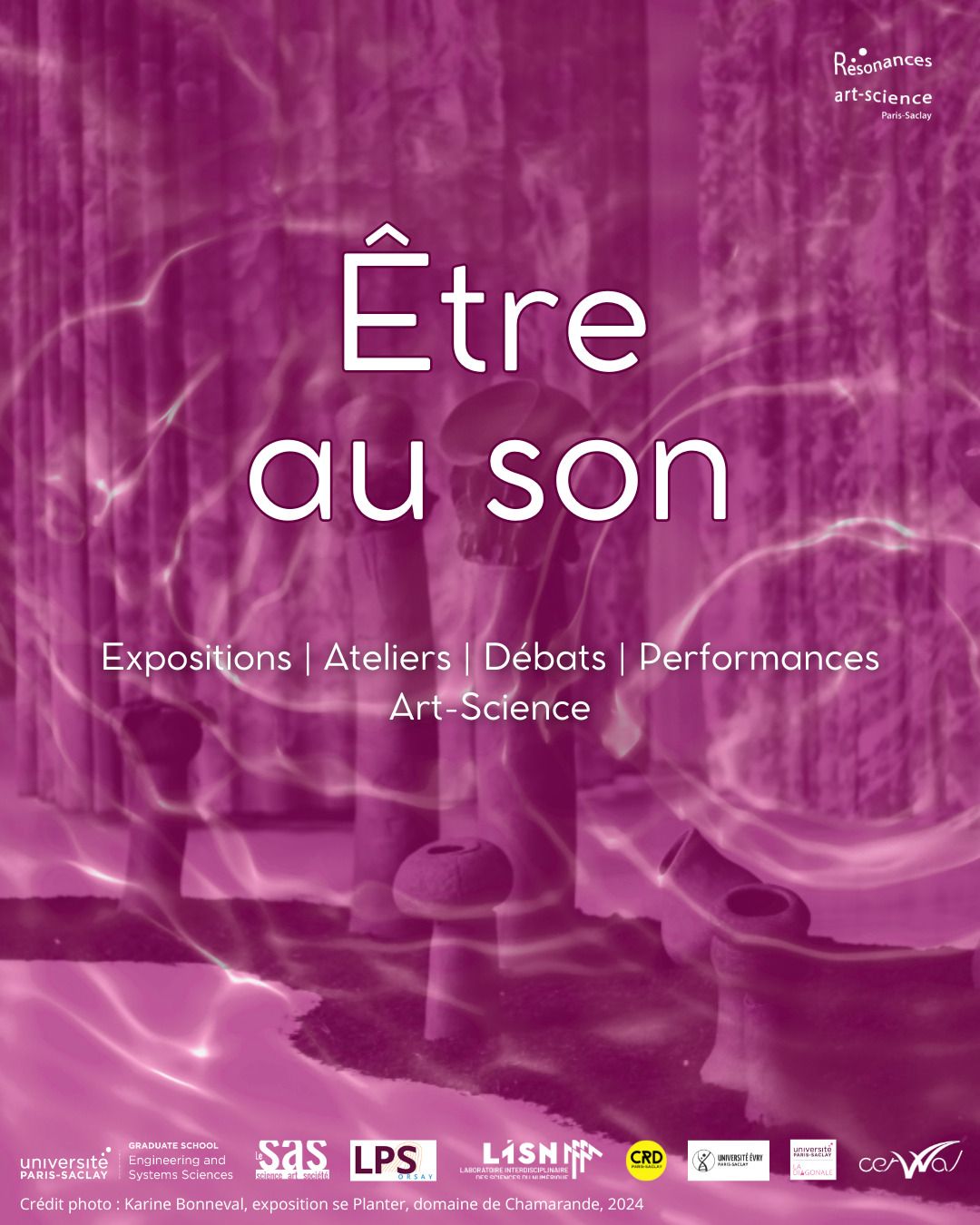 Être au son - Résonances art-science Paris-Saclay