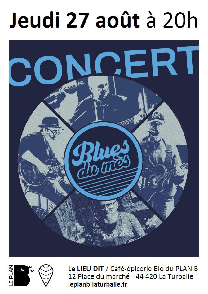 Affiche — Concert : Blues du Mès