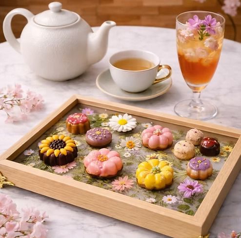 Dégustation de pâtisseries à l'aveugle
