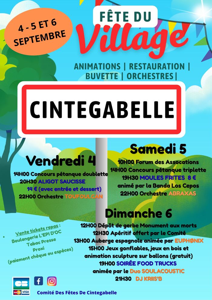 Fête du Village Cintegabelle