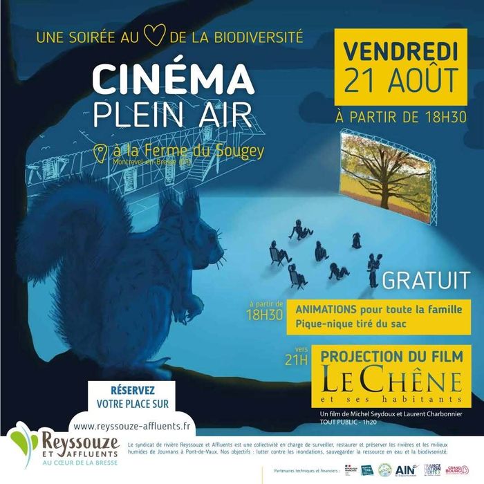 CINÉMA PLEIN AIR : Le Chêne et ses habitants