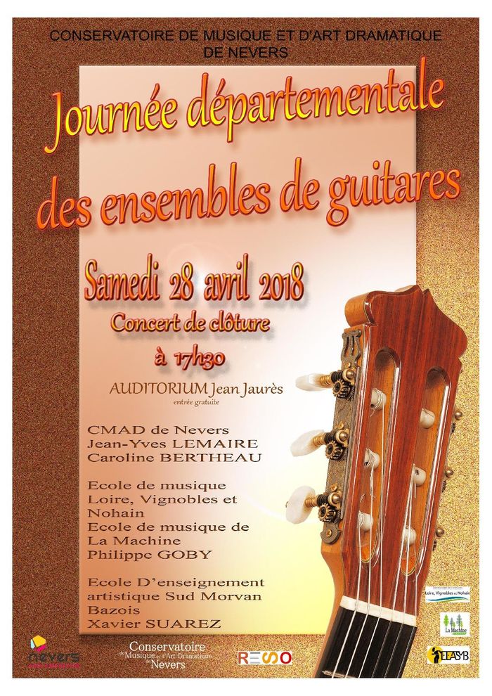 Journée départementale des ensembles de guitares