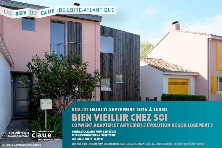 RDV#31 du CAUE : Bien vieillir chez soi