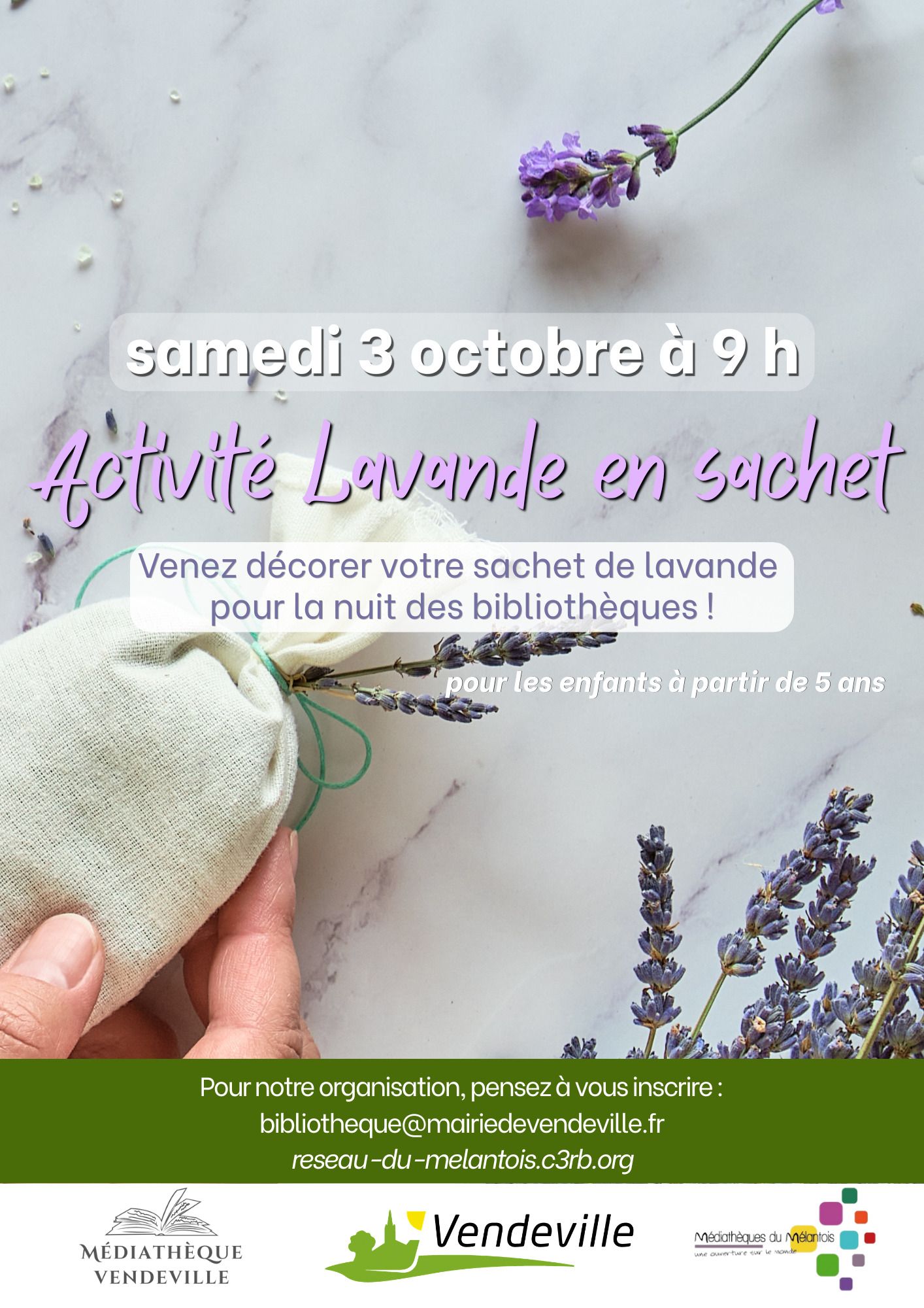 Activité lavande en sachet