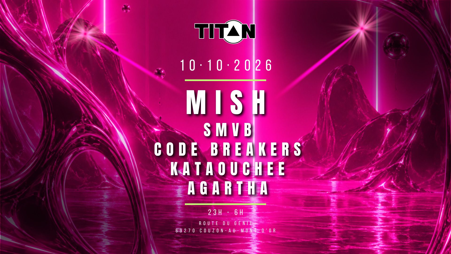 MISH / SMVB / Code breakers / Kataouchee / Agartha