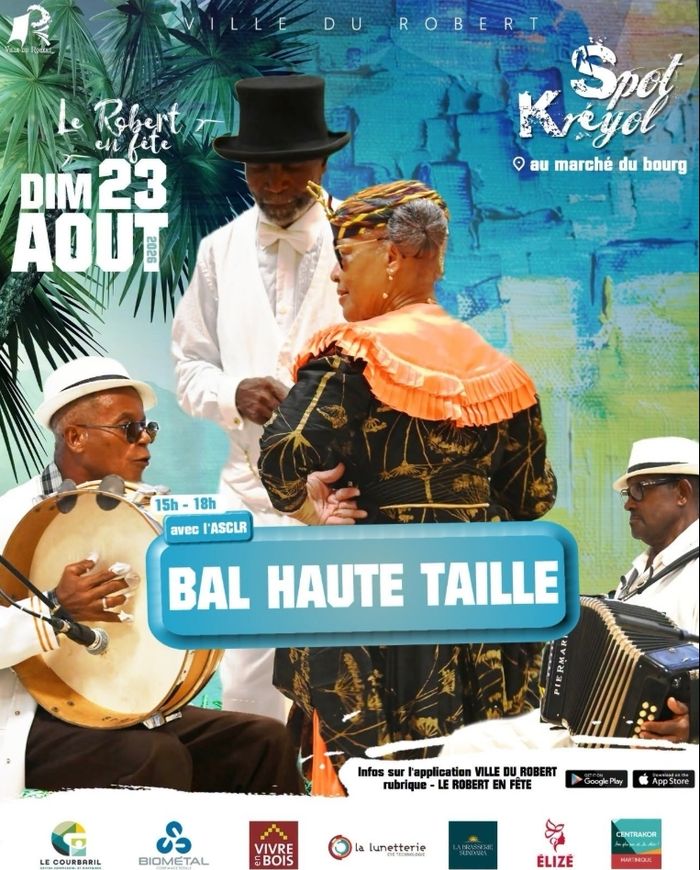 ROBERT EN FÊTE BAL DE HAUTE TAILLE