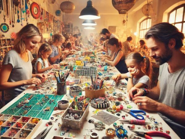 ATELIER CRÉATION BIJOUX ET ACCESSOIRES UPCYCLÉS