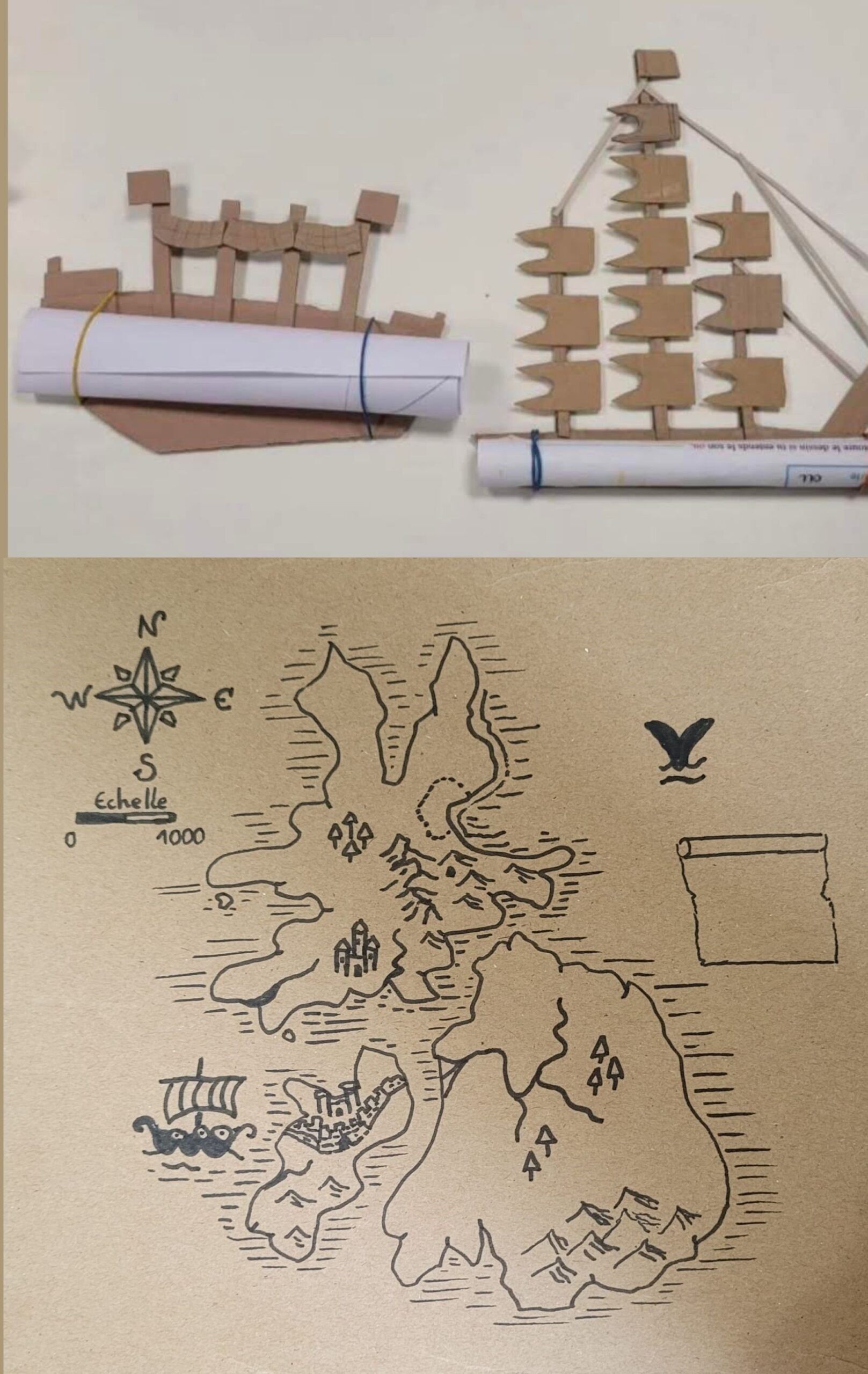 Carte de mondes imaginaires [Mois de l'imaginaire]