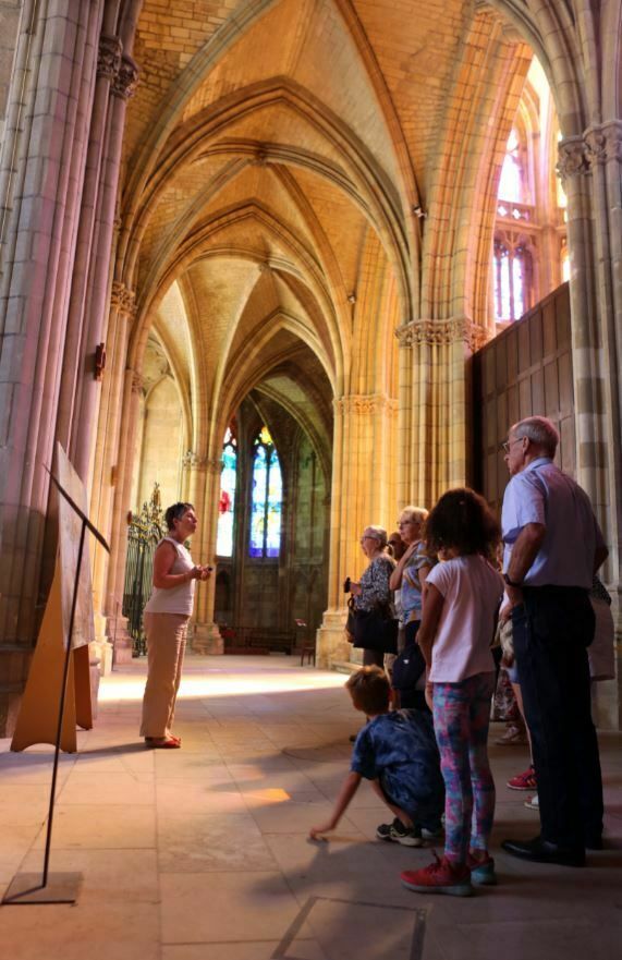 Visite guidée de la Cathédrale, du VIe au XXIe siècle