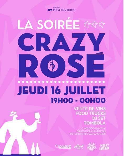 Soirée crazy rosé