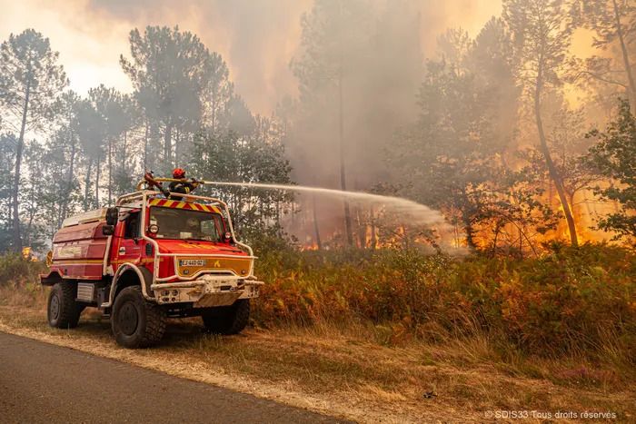 Exposition photo : "Forêt et incendies en Sud Gironde"