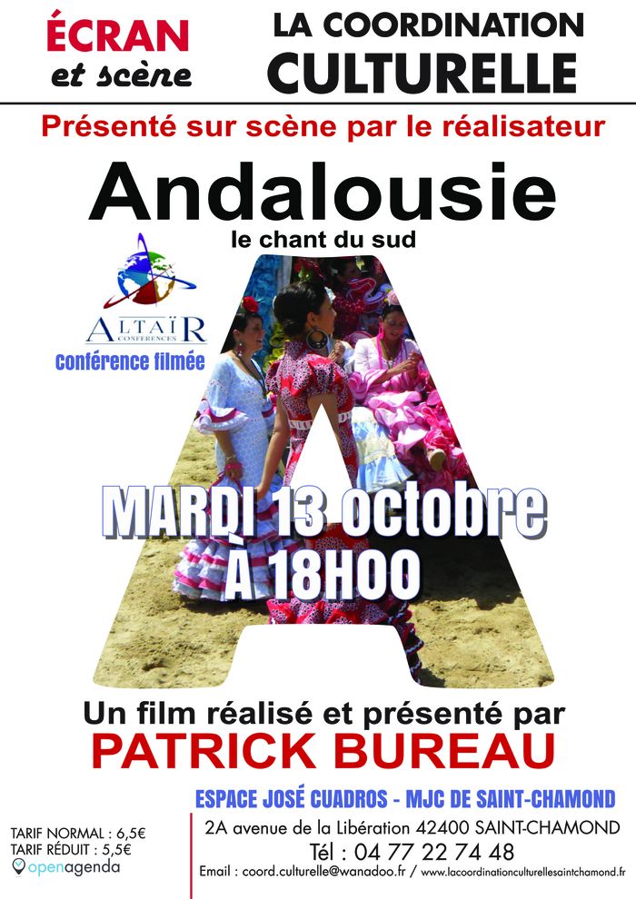 Affiche, Andalousie, le chant du sud