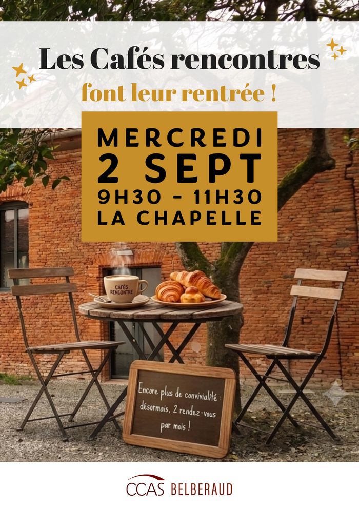 Reprise des Cafés Rencontre