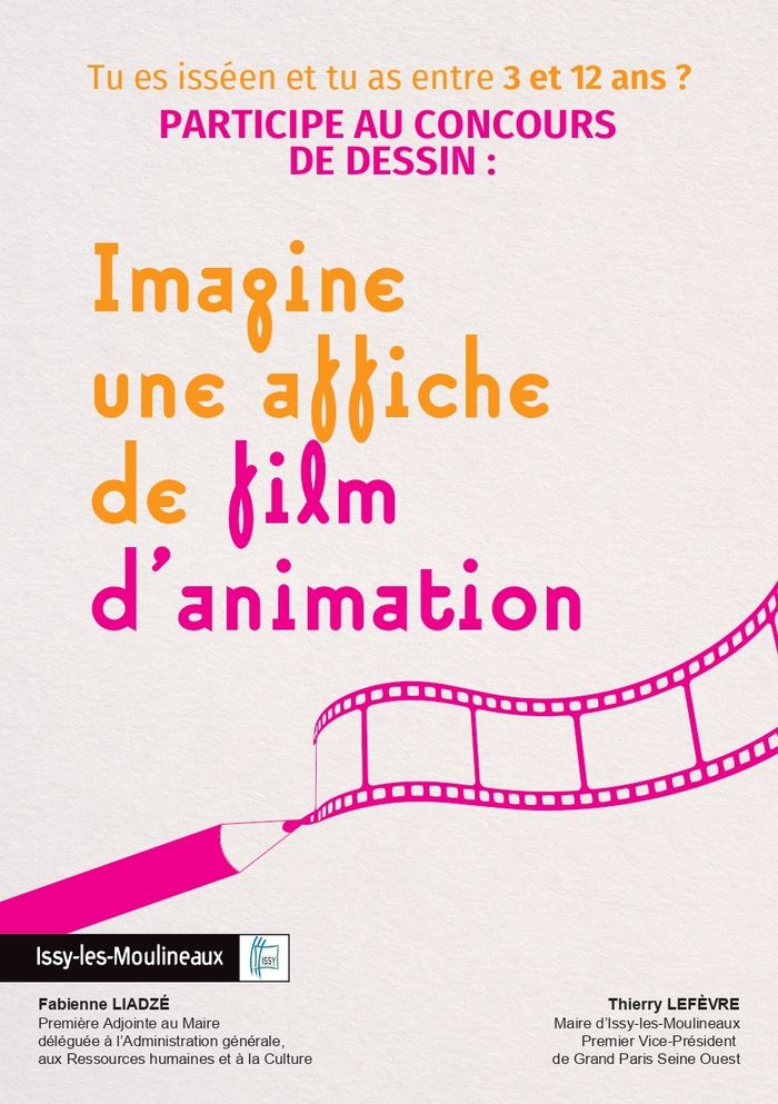 Tu as entre 3 et 12 ans : dessine ton affiche de dessin animé !
