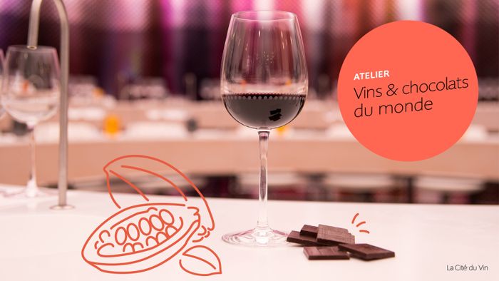 Vins et chocolats du monde