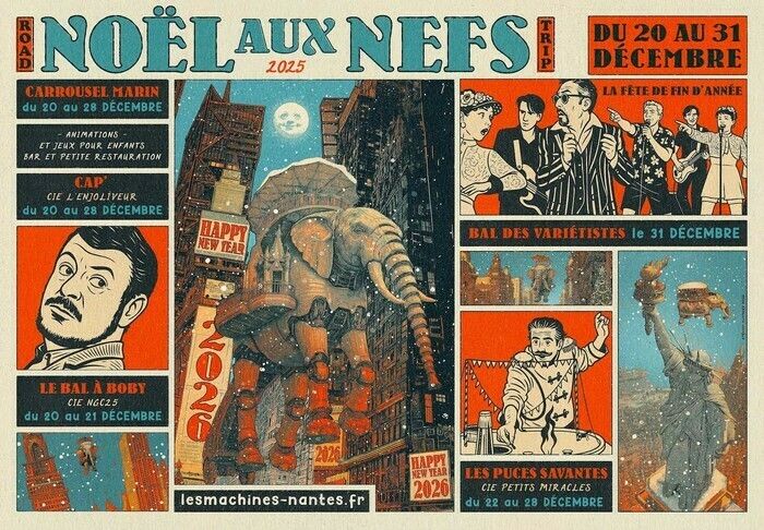 Noël et Nouvel An aux Nefs - Le Voyage en hiver