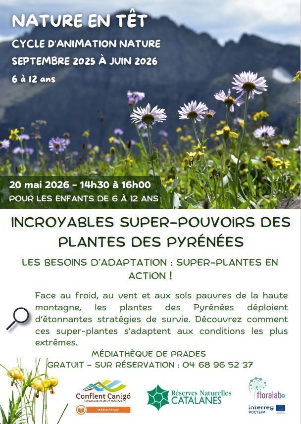 Incroyables Super-Pouvoirs des plantes des Pyrénées