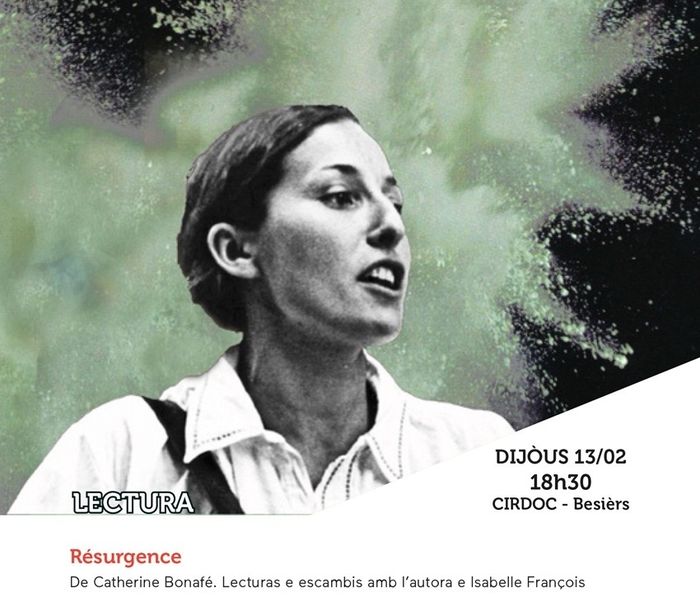 Lecture-rencontre avec C.Bonafé - Résurgence