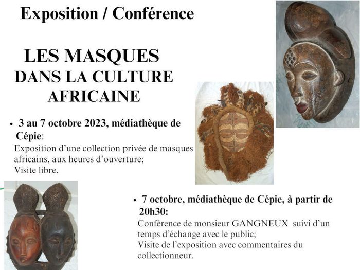 Exposition " Masques africains"