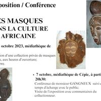 Exposition " Masques africains"
