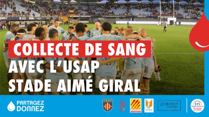 Collecte de sang - Stade Aimé Giral
